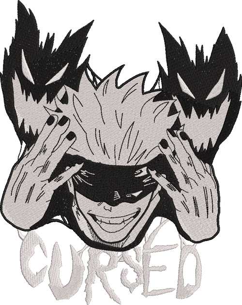 Cursed Gojo Tote Bag