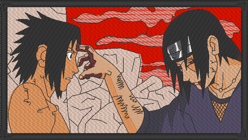 Sasuke v Itachi Tote Bag
