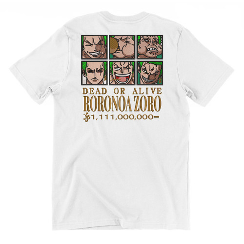 Zoro Wanted V.1 T-shirt