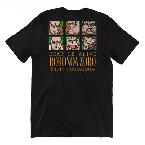Zoro Wanted V.1 T-shirt