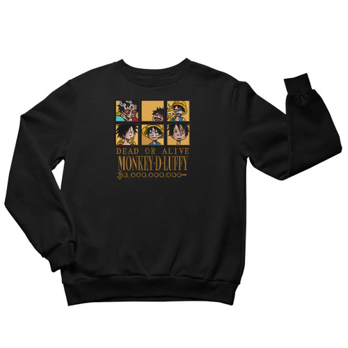 Luffy Wanted Sweatshirt