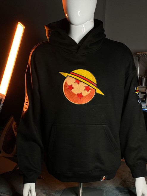 Luffy x Goku full custom Hoodie