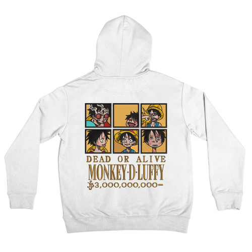 Luffy Wanted Hoodie