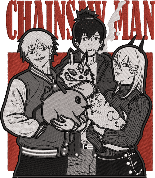 Denji X Aki X Power Tote Bag