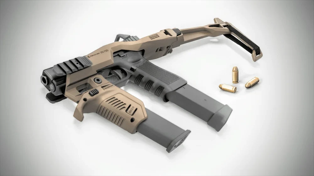 Recover 20/20 Glock Brace & Stabilizer Kit — Fits G17, G19, G26 & More