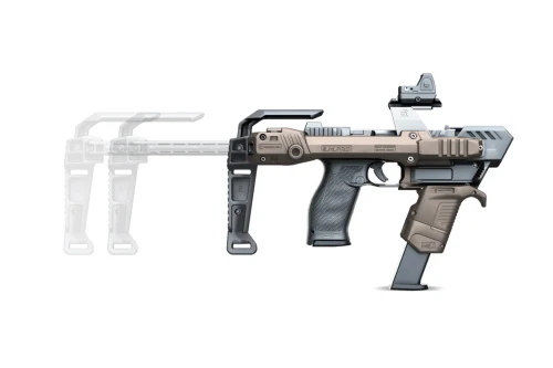S-PRO Pistol Stabilizer Conversion Kit for Glock, Canik, PDP, Hellcat, PSA Dagger, & Sig