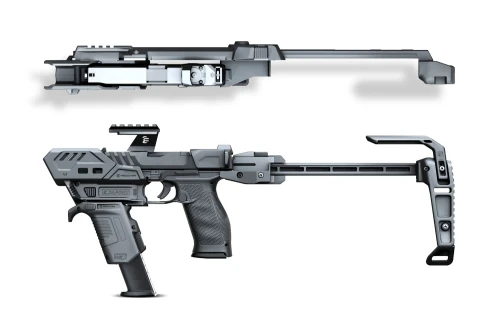 S-PRO Pistol Stabilizer Conversion Kit for Glock, Canik, PDP, Hellcat, PSA Dagger, & Sig