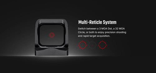 Osight X 3 MOA Dot & 32 MOA Circle with OAL Material