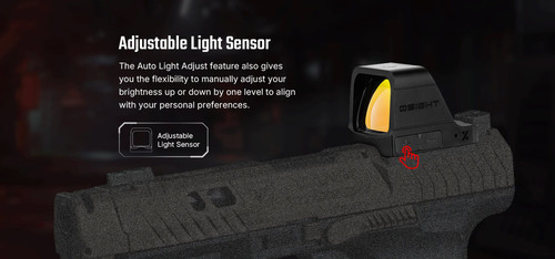 Osight X 3 MOA Dot & 32 MOA Circle with OAL Material