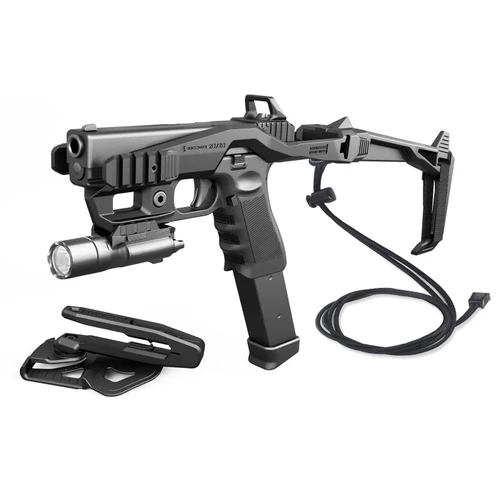 G7® OWB Holster for all Double Stack Glock, P80, Smith & Wesson, Springfield, Sig Sauer, & CZ 9mm/SW40/357 pistols that have an integral rail – (Recover Stabilizer Brace Compatible)