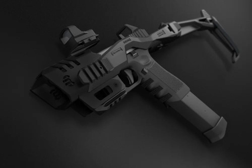 Recover Tactical® 20/20®Series GB20 Glass Breaker w/ Optic Mount Attachment