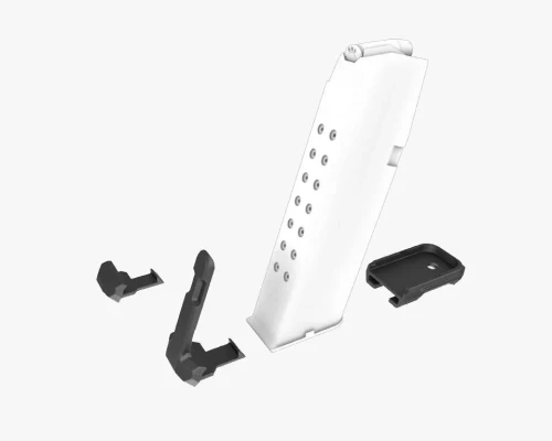 MC17 MAGAZINE CLIP BASE SETS x 2 FOR THE GLOCK 17 (NOT GLOCK 19 COMPATIBLE)