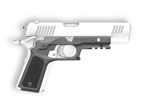 Recover Tactical CC3P Grip & Rail System for the 1911