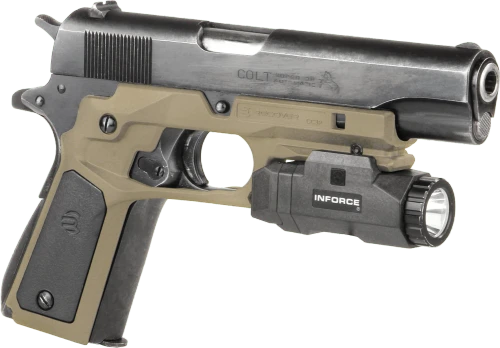 Recover Tactical CC3P Grip & Rail System for the 1911