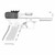 Recover Tactical PCH Slide Picatinny Rail w/ Charging Handle for all Glock Double Stack 9mm SW40 & 357 Gen 1, 2, 3, & 5