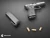 MC17 MAGAZINE CLIP BASE SETS x 2 FOR THE GLOCK 17 (NOT GLOCK 19 COMPATIBLE)