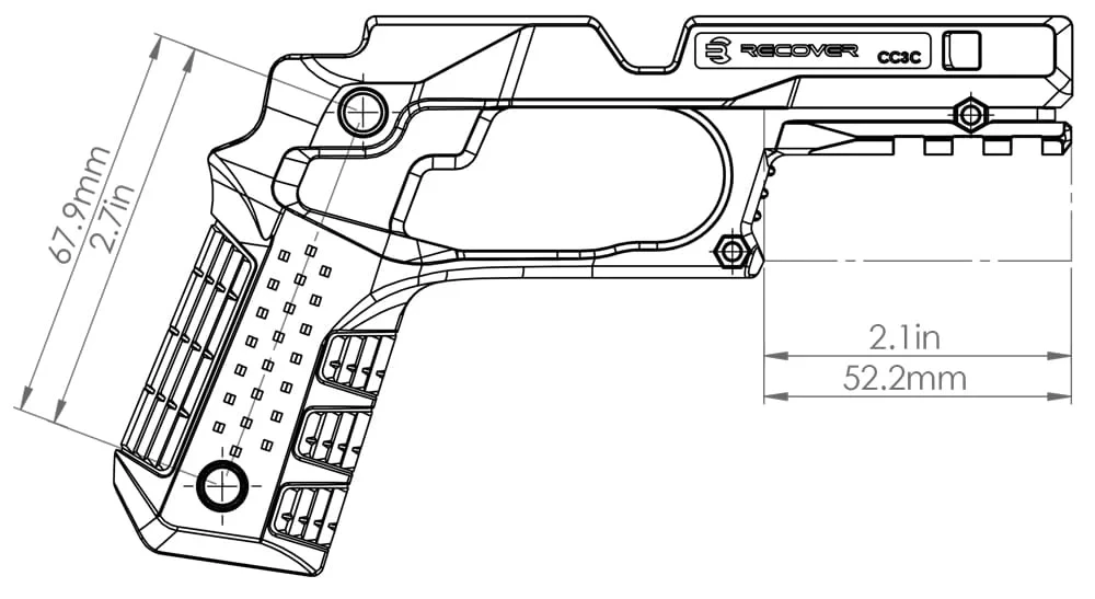 CC3C Compact 1911 Measurements