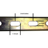 1-5/8" x 1-5/8" x 48 inches (3 Pack), Gold Galvanized Steel, Slotted Strut Channel, 12 gauge
