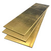 0.093" x 3" x 12" (3 Pack), C260-H02 Brass Sheet, Mill Finish