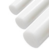 0.875 (7/8 inch) x 12 inches, PTFE Teflon Round Rod, White