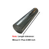 2.000 (2 inch) x 12 inches, C1018 Steel Round Rod, CF