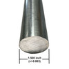 1.500 (1-1/2 inch) x 4.5 inches, 8620 Alloy Steel Round Rod, Cold Finished