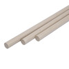 0.250 (1/4 inch) x 60 inches (3 Pack), PEEK Plastic Round Rod, Beige