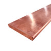1/4" x 2" x 36", C110 Copper Flat Bar, Round Edge
