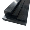 1/2" x 2" x 12", Acetal POM Plastic Bar, Sheet, Plate, Black