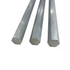0.750 (3/4 inch) x 12 inches (3 Pack), 316 Stainless Steel Hexagon Bar
