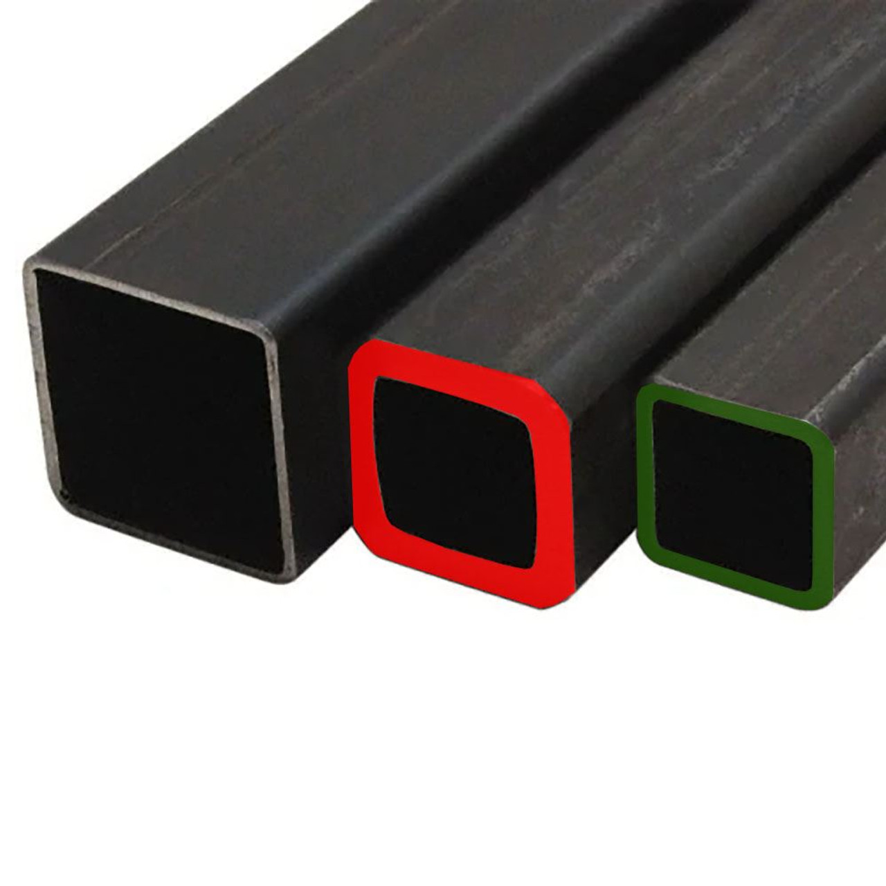 4" x 4" x 48", (0.375"W), Steel Square Tube, ASTM A500