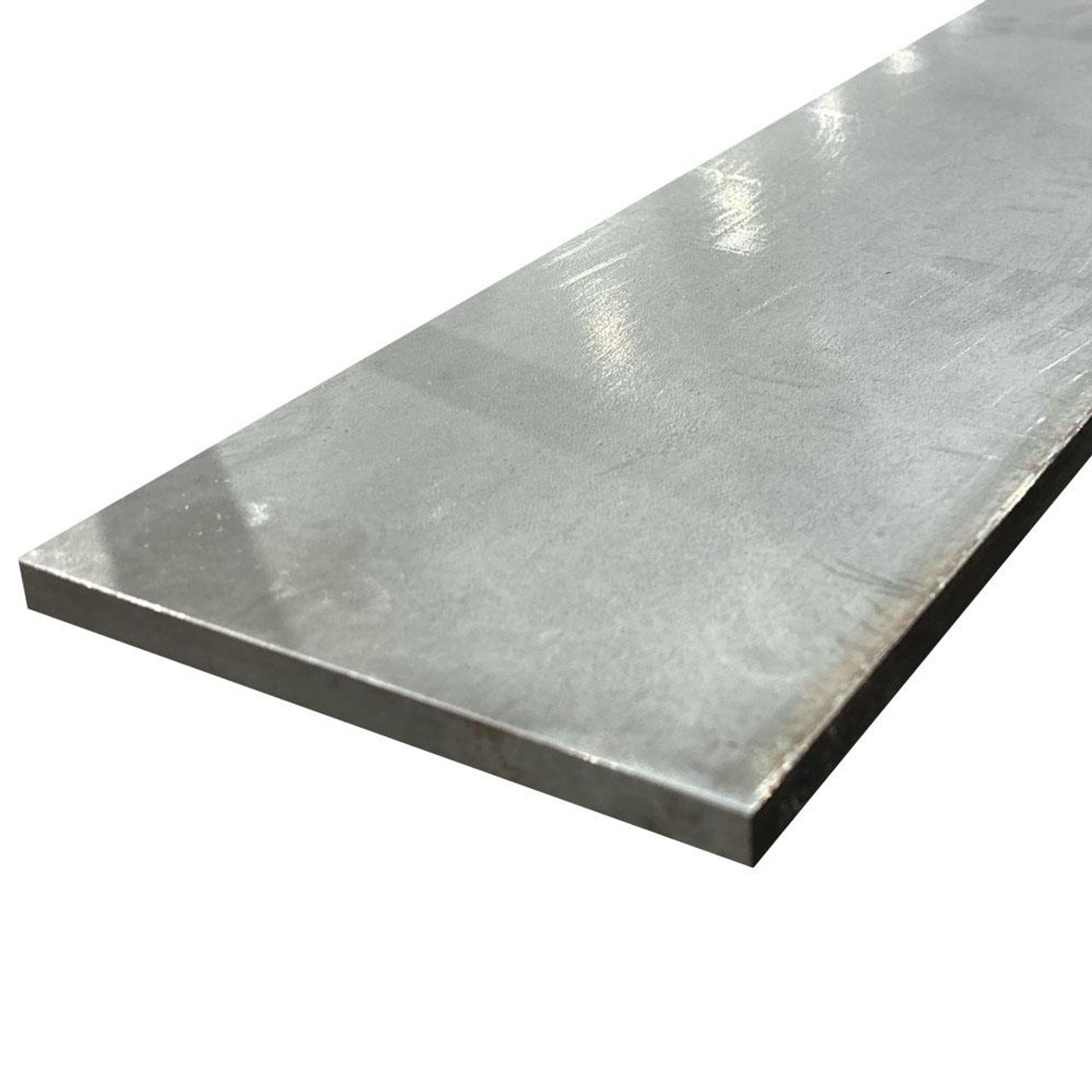 3/8" x 7" x 24", 1018 Steel Flat Bar, Cold Finished