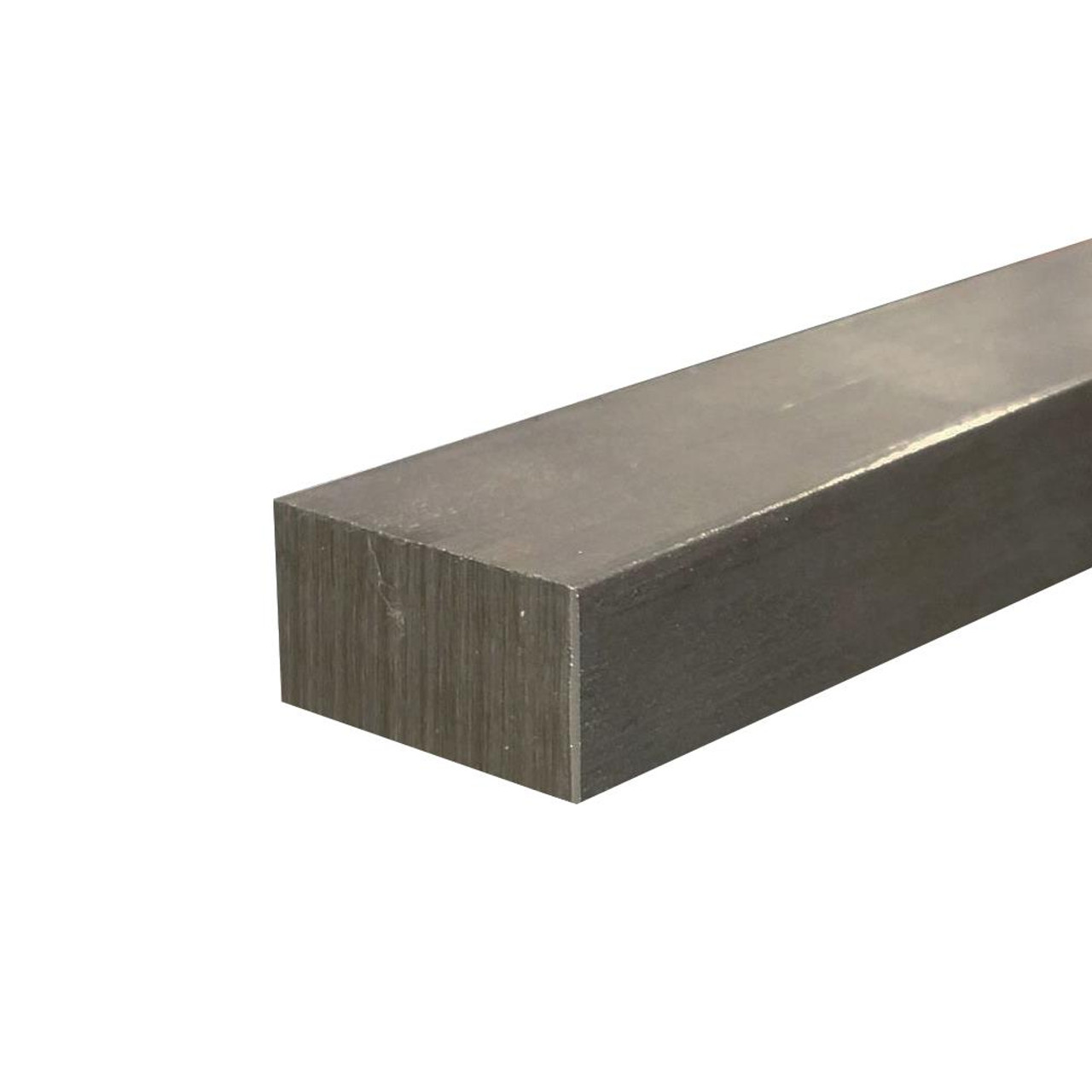 3/8" x 1/2" x 48", 1018 Steel Flat Bar, Cold Finished