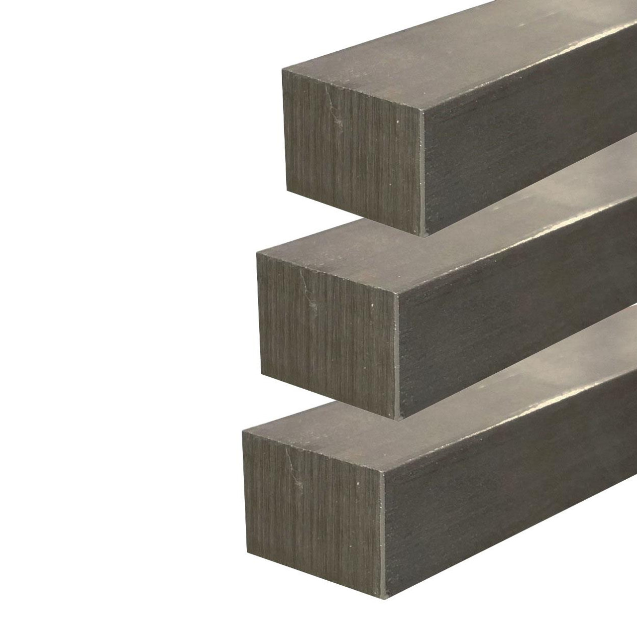 3/8" x 1/2" x 48" (3 Pack), 1018 Steel Flat Bar, Cold Finished