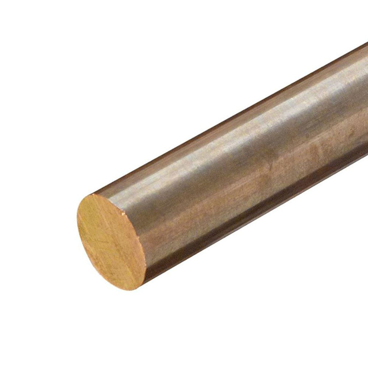 0.687 (11/16 inch) x 12 inches, C544-H04 Phosphor Bronze Round Rod