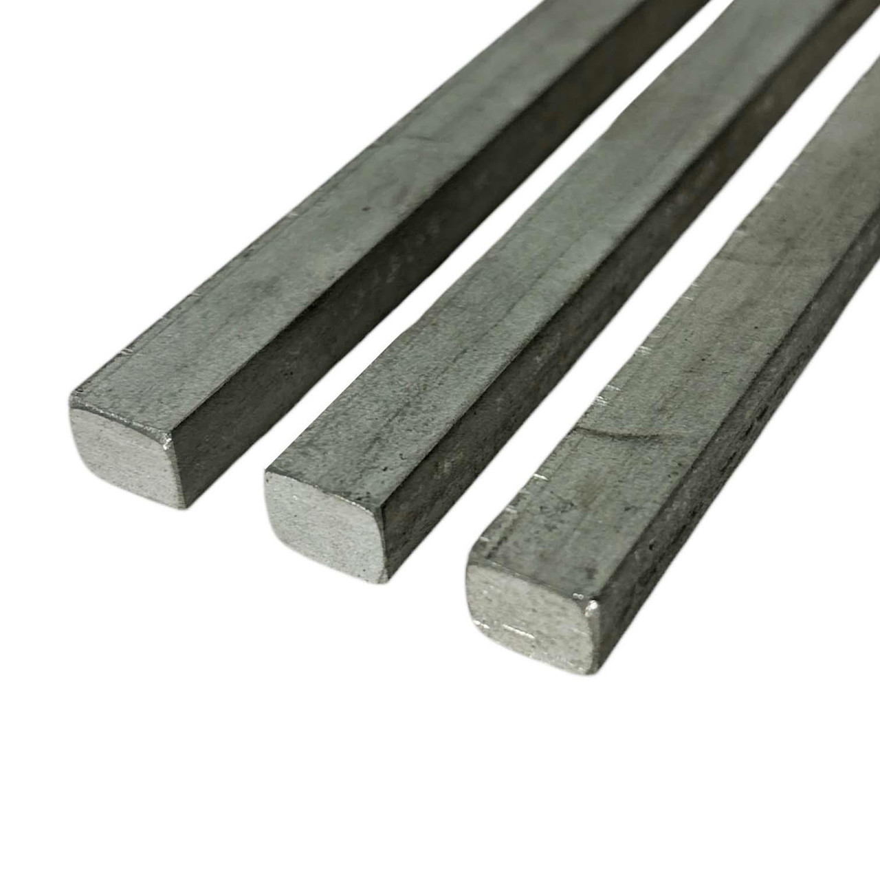 3/8" x 1/2" x 72" (3 Pack), 304 Stainless Steel True Flat Bar, Hot Rolled