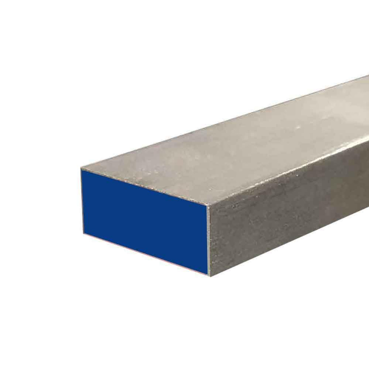 5/8" x 1" x 48", 304 Stainless Steel True Flat Bar, Hot Rolled