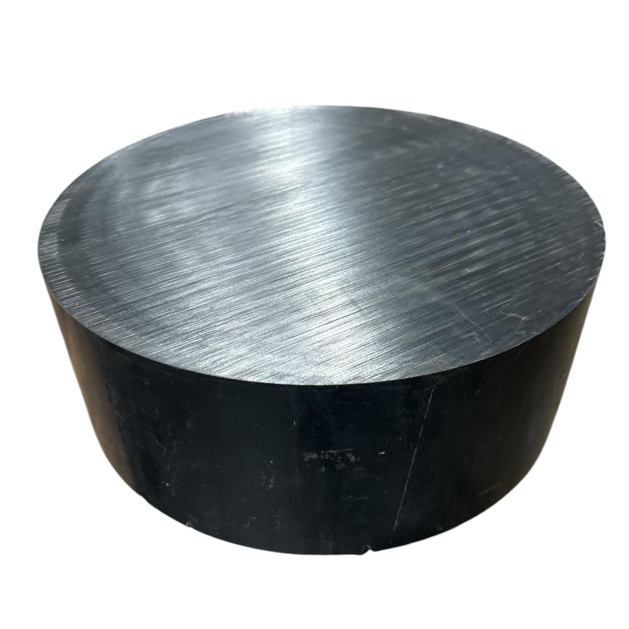 8.250 (8-1/4 inch) x 4 inches, Moly Filled Cast Nylon Round Rod, Gray