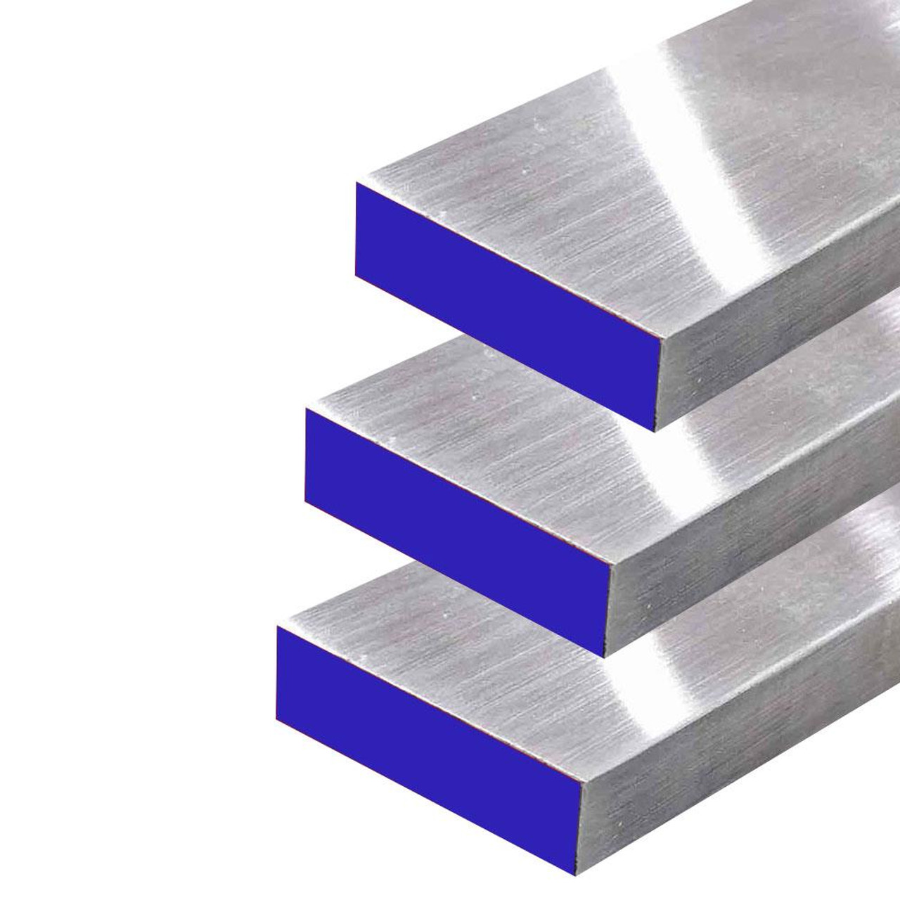 1/2" x 1-1/4" x 72" (3 Pack), 6061-T6511 Aluminum Flat Bar