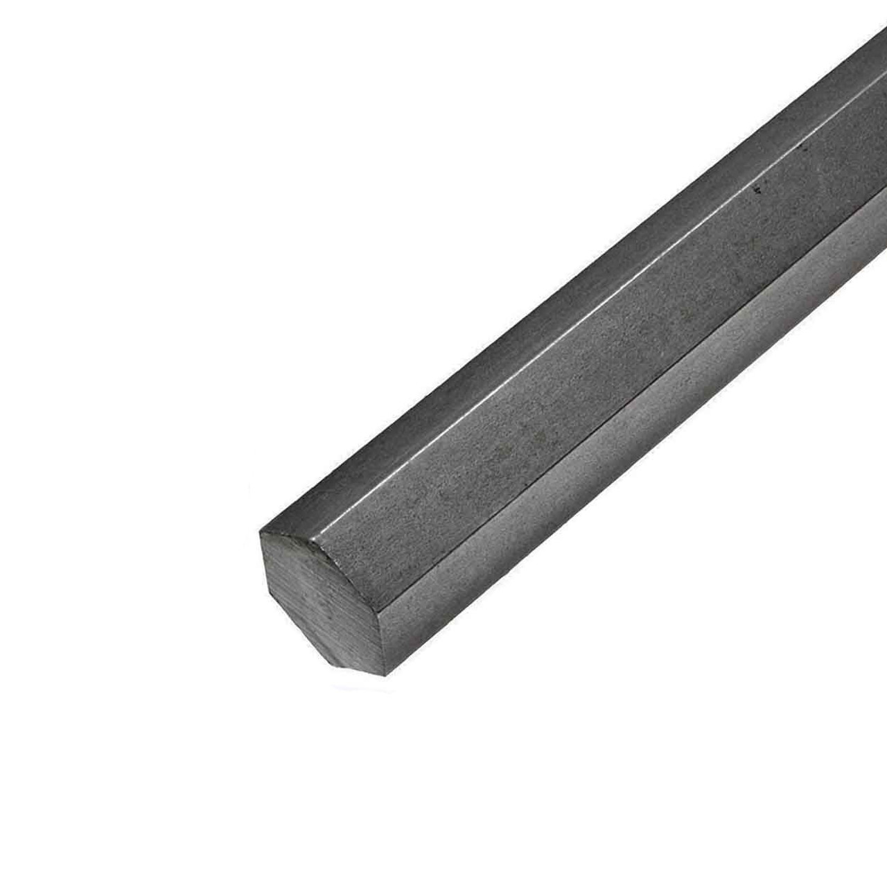 0.812 (13/16 inch) x 48 inches, 12L14 Steel Hexagon Bar, Cold Finished