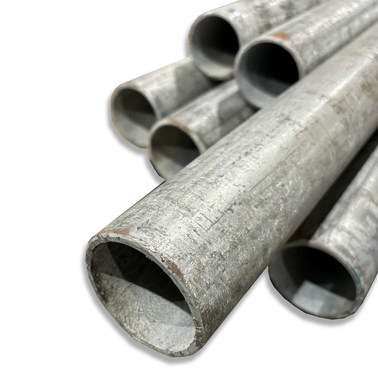 2-1/2" NPS,  Schedule 40, (2.875" OD), 36 inches, Galvanized Steel Pipe