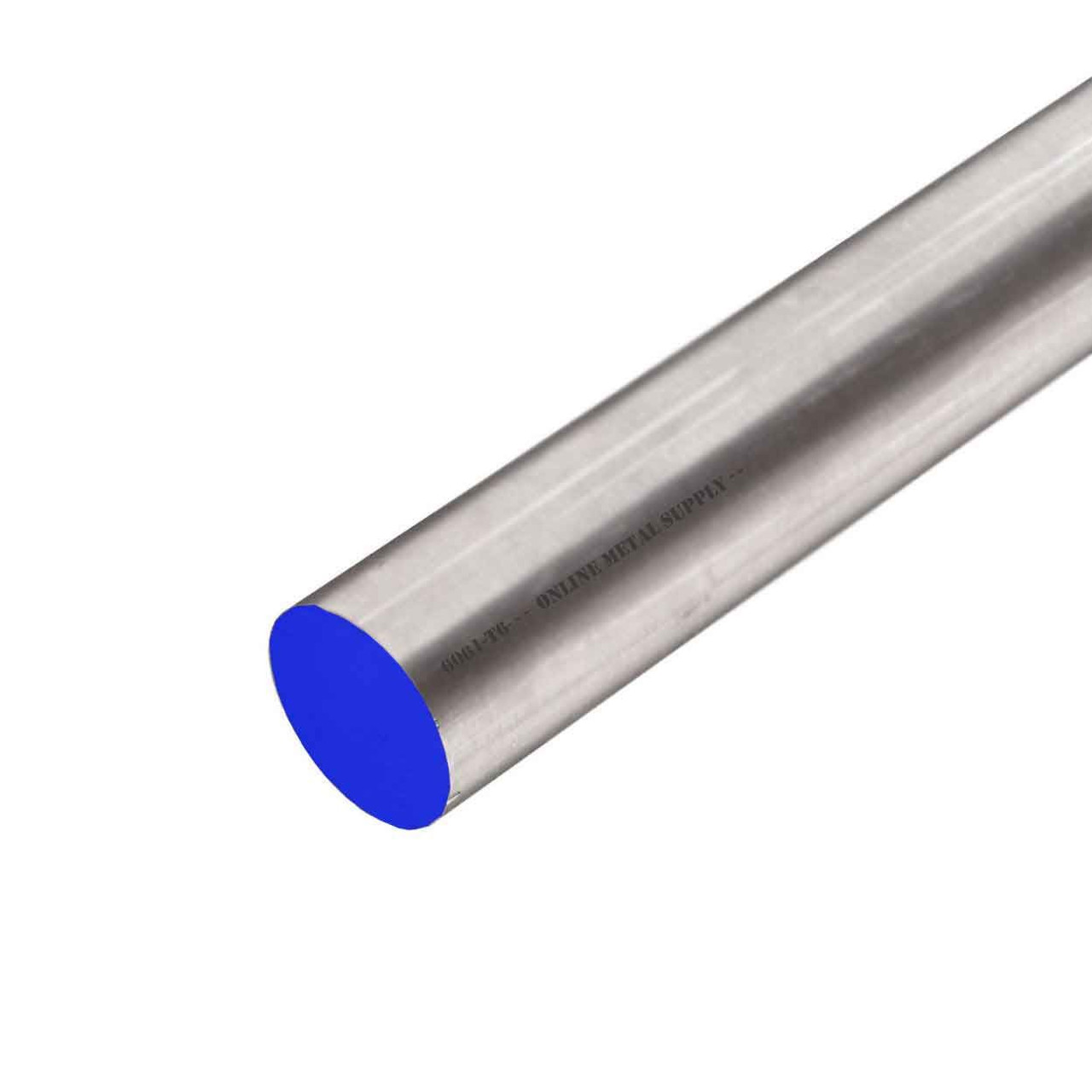 2.000 (2 inch) x 18 inches, 6061-T6511 Aluminum Round Rod
