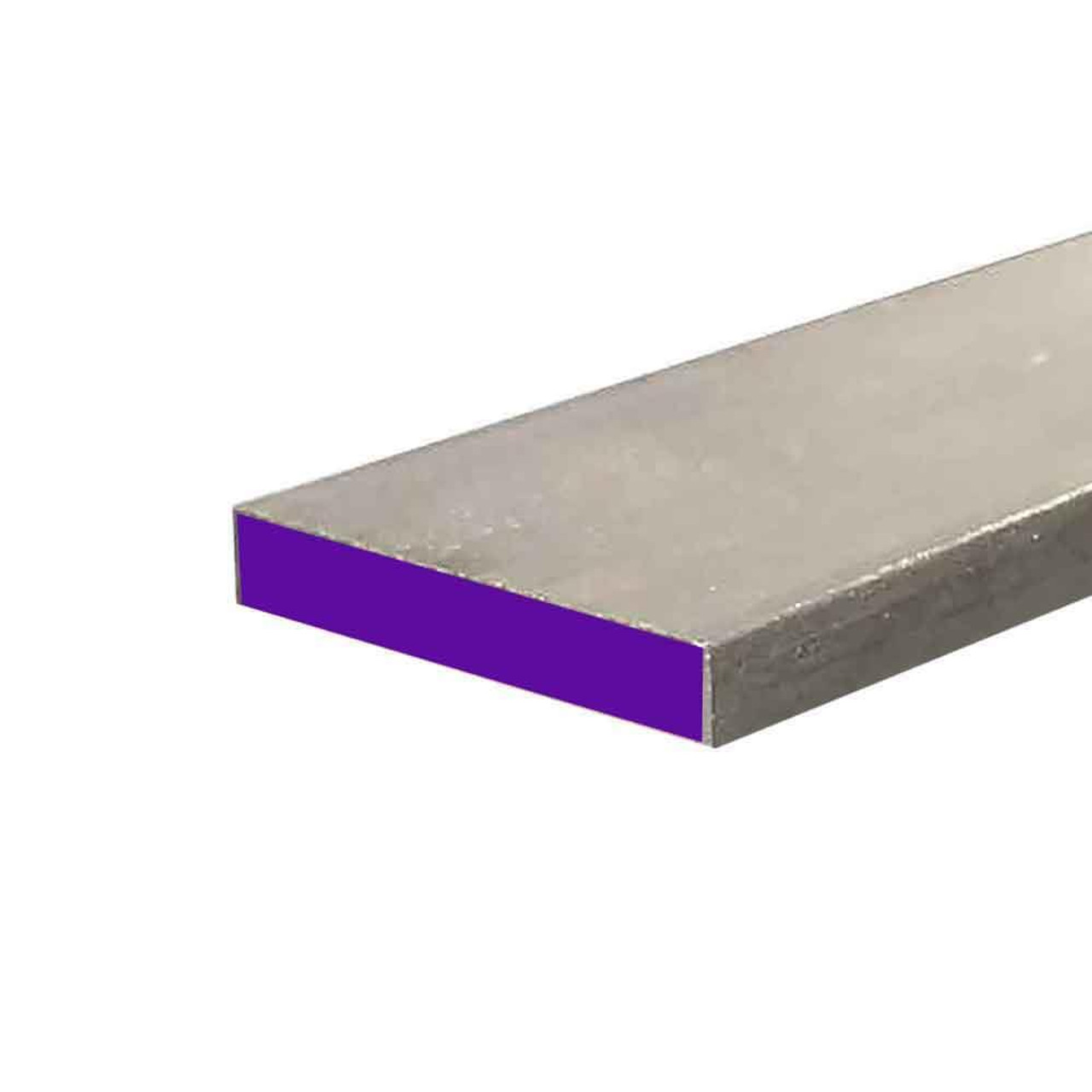 1/4" x 2" x 12", 17-4 Stainless Steel True Flat Bar, Hot Rolled