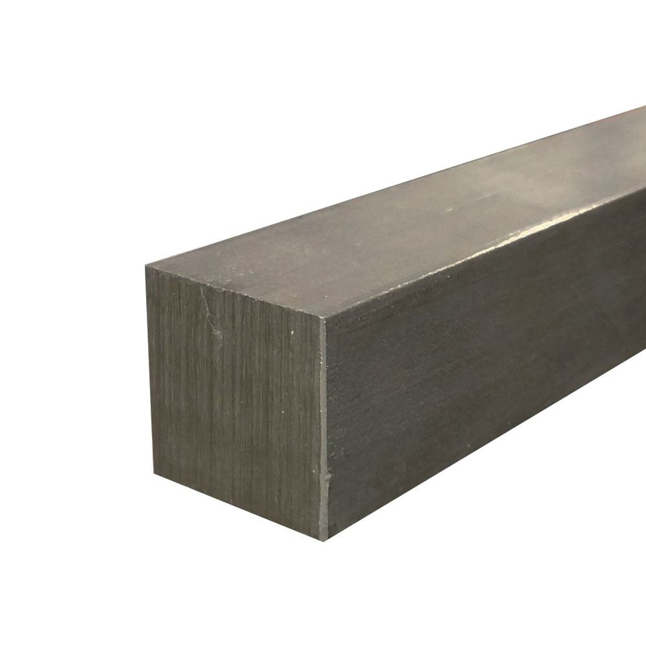 1-1/2" x 1-1/2" x 5", 1018 Steel Square Bar, Cold Finished