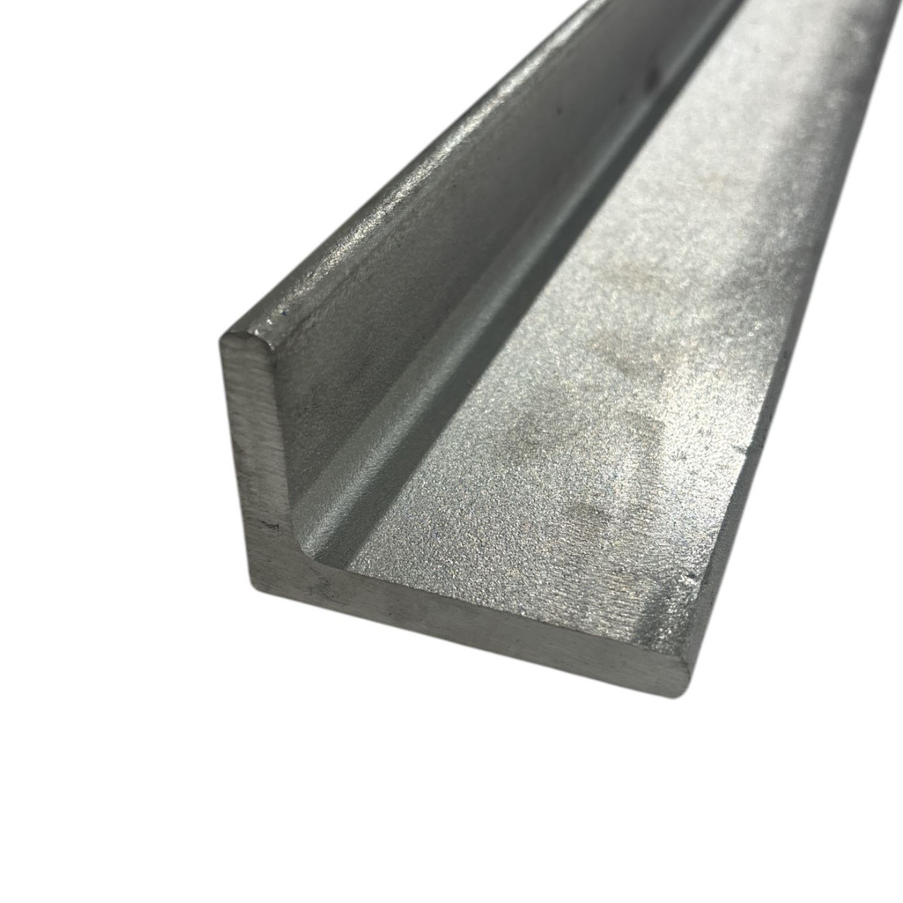 3" x 2" x 3/8" x 44", 304 Stainless Steel Angle, Hot Rolled