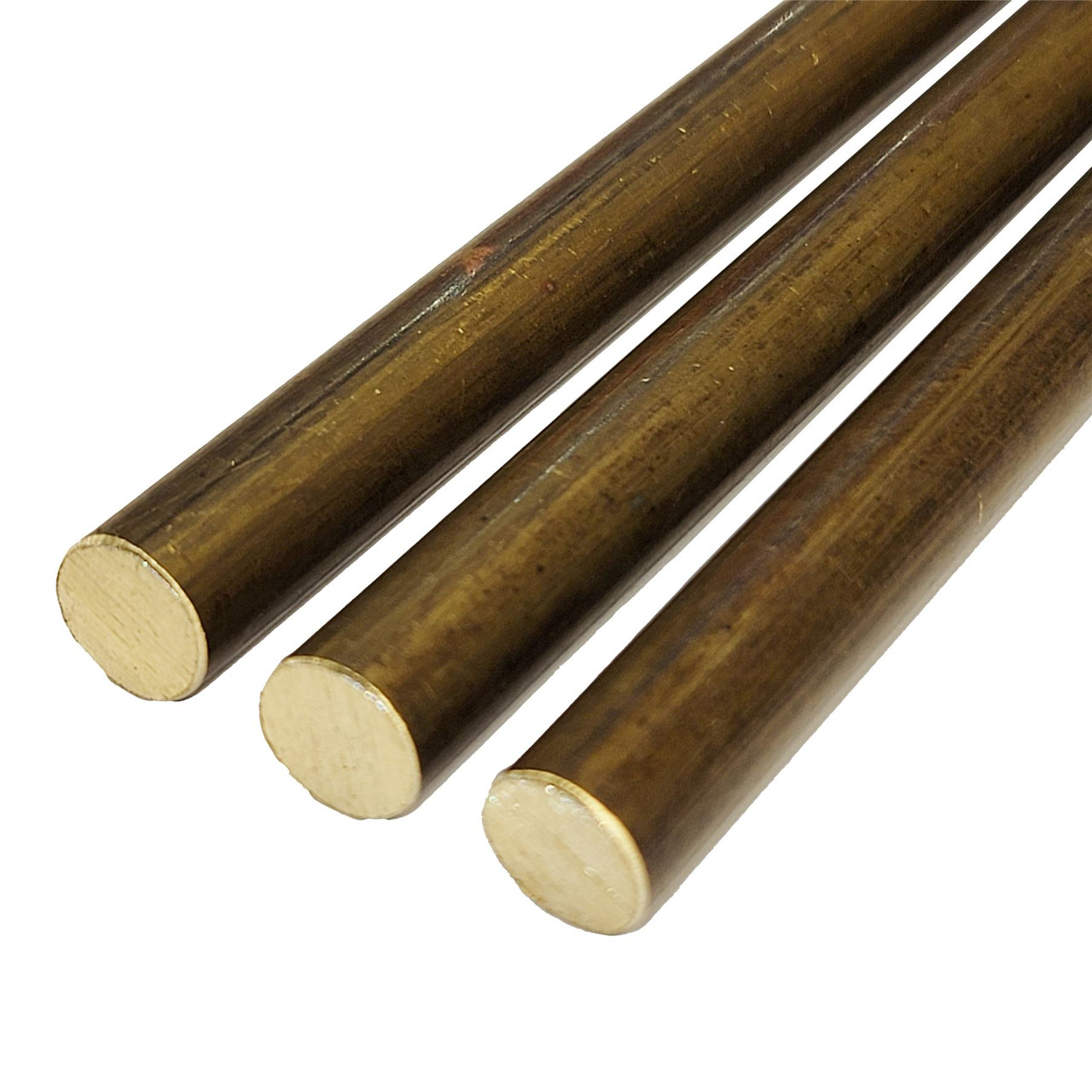 1.000 (1 inch) x 11 inches (3 Pack), C360 Free Cutting Brass Round Rod, ASTM B16