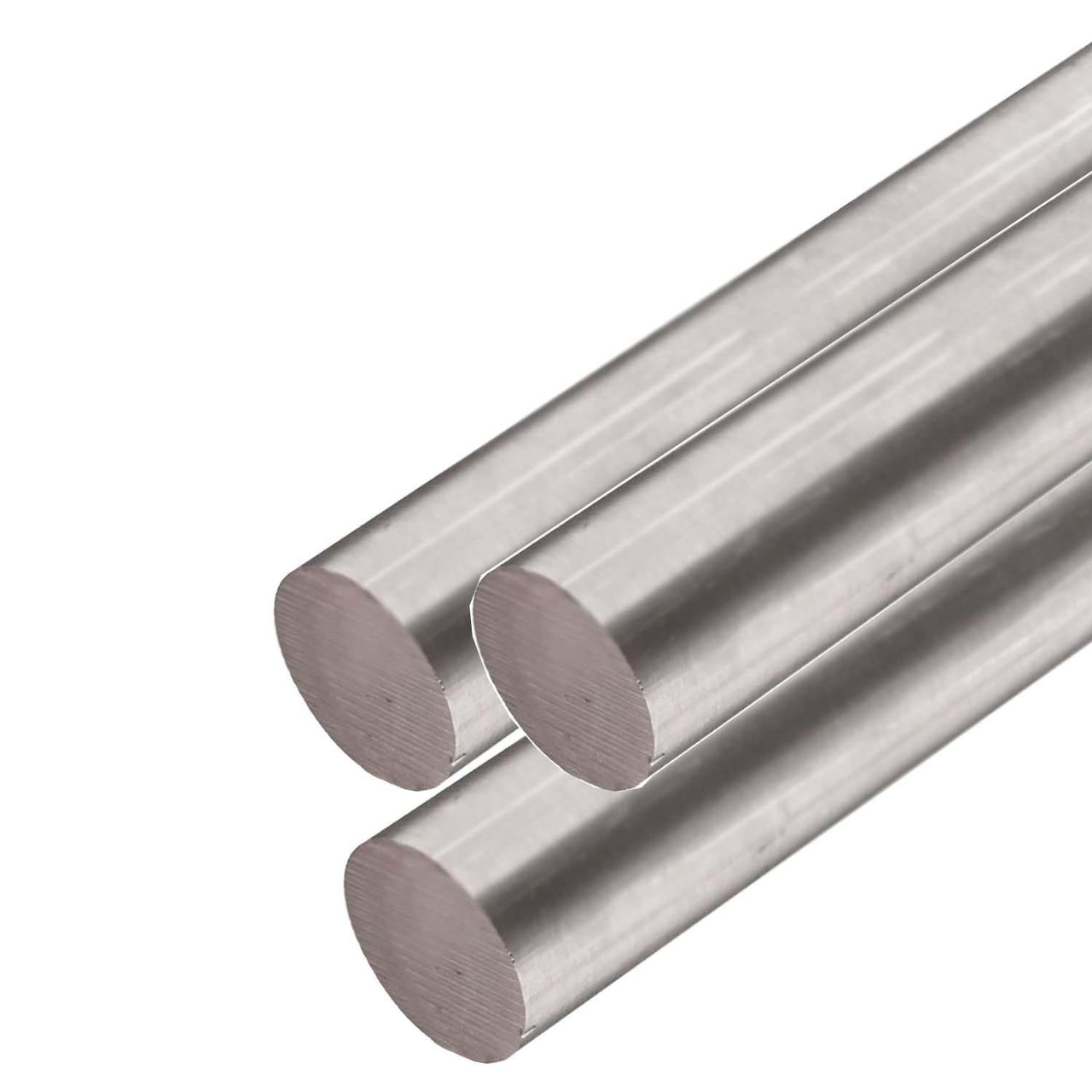 0.375 (3/8 inch) x 5 inches (3 Pack), CP Grade 2 Titanium Round Rod