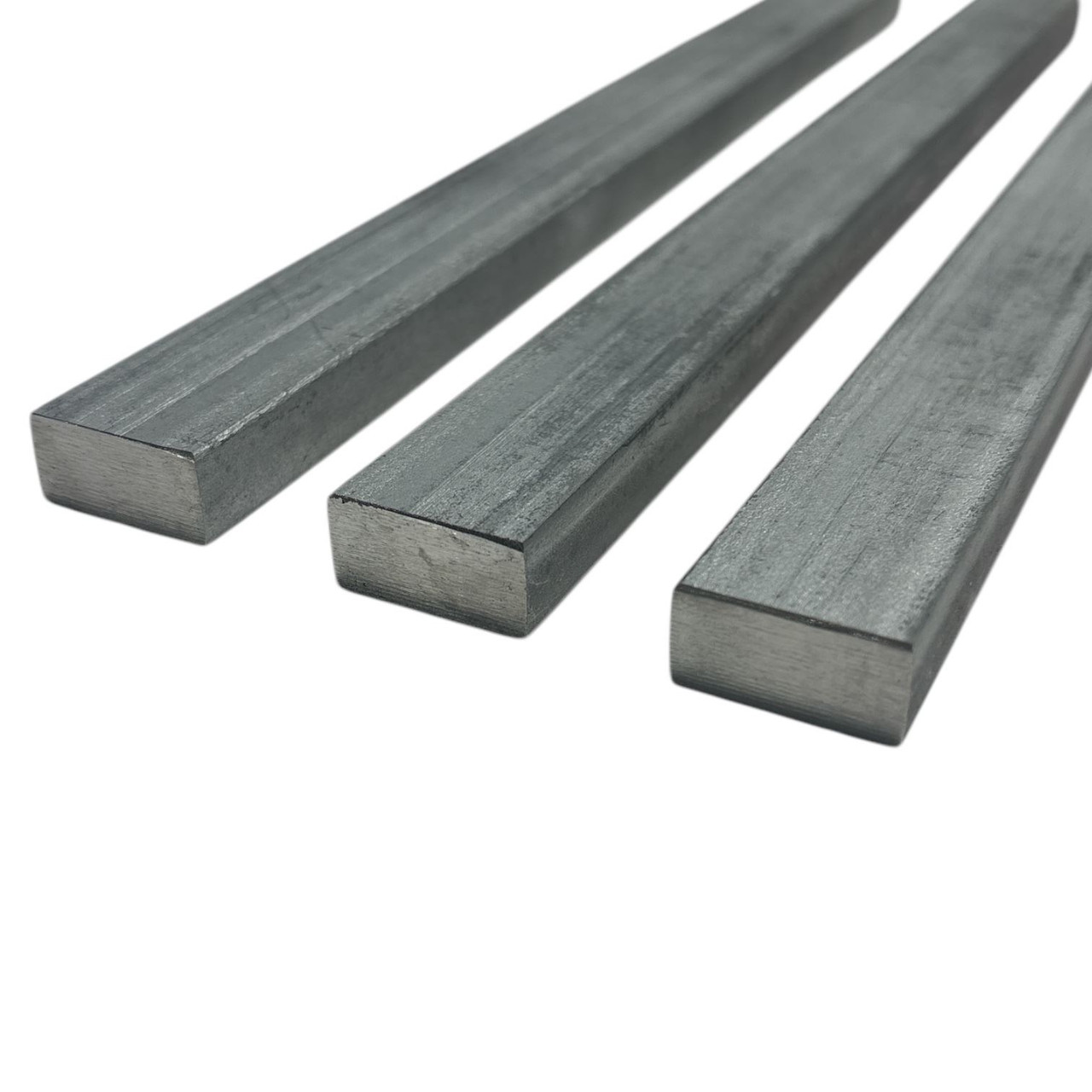 1/2" x 1" x 36" (3 Pack), 303 Stainless Steel True Flat Bar, Cold Finished
