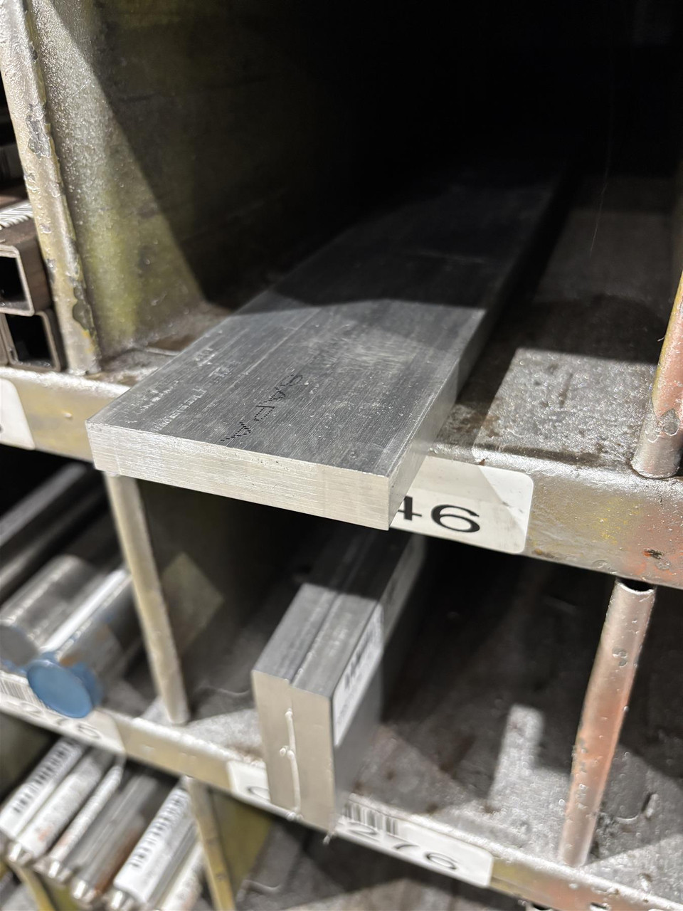 1/2" x 2-3/4" x 36", 6061-T6511 Aluminum Flat Bar