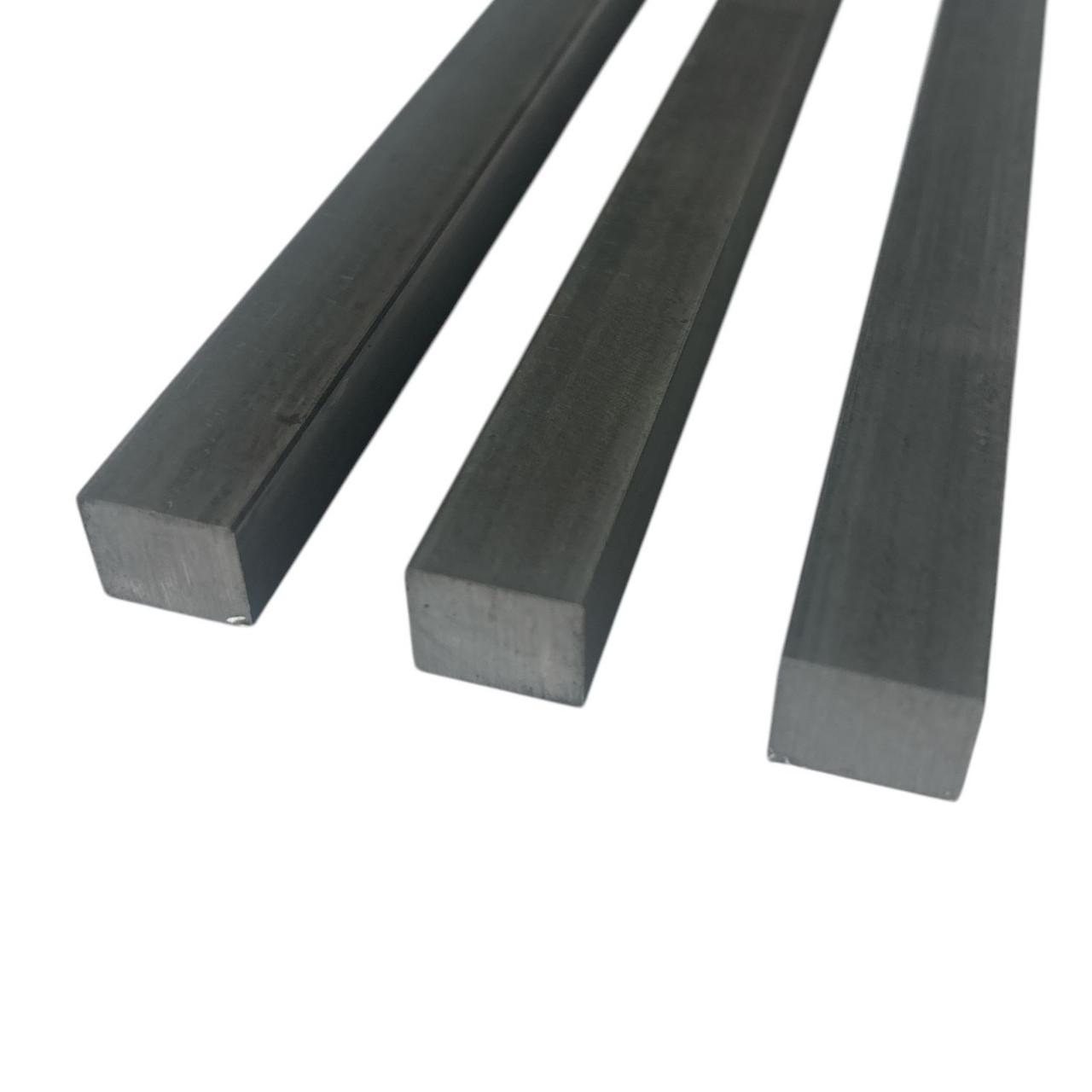 5/8" x 3/4" x 36" (3 Pack), 1018 Steel Flat Bar, Cold Finished